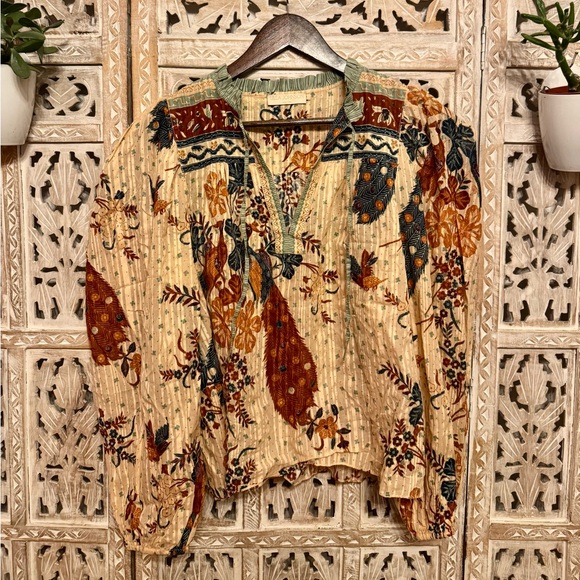 Ulla Johnson Tops - Ulla Johnson Multicolor Floral Top